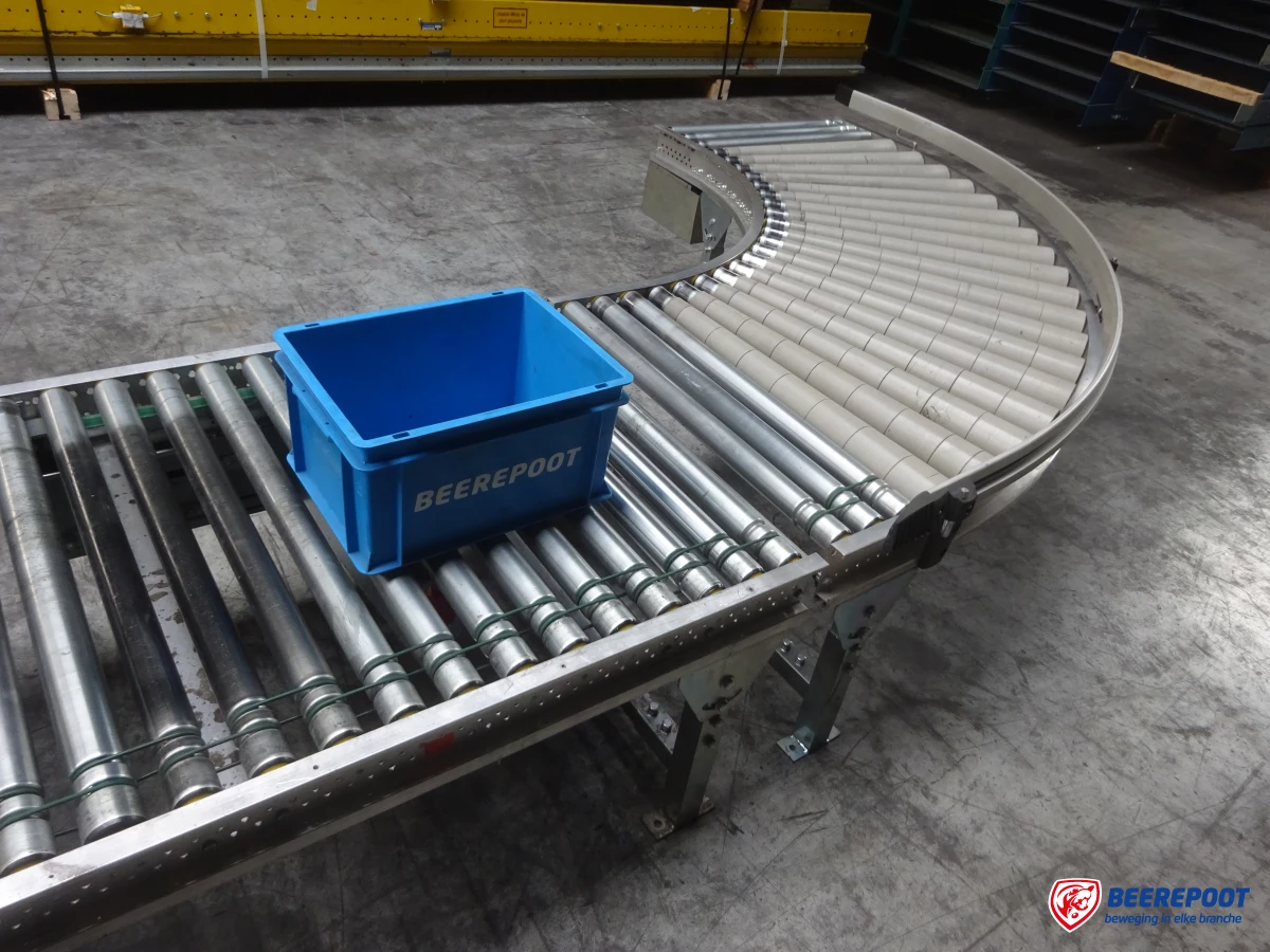 Rollenbaanbochten, drive